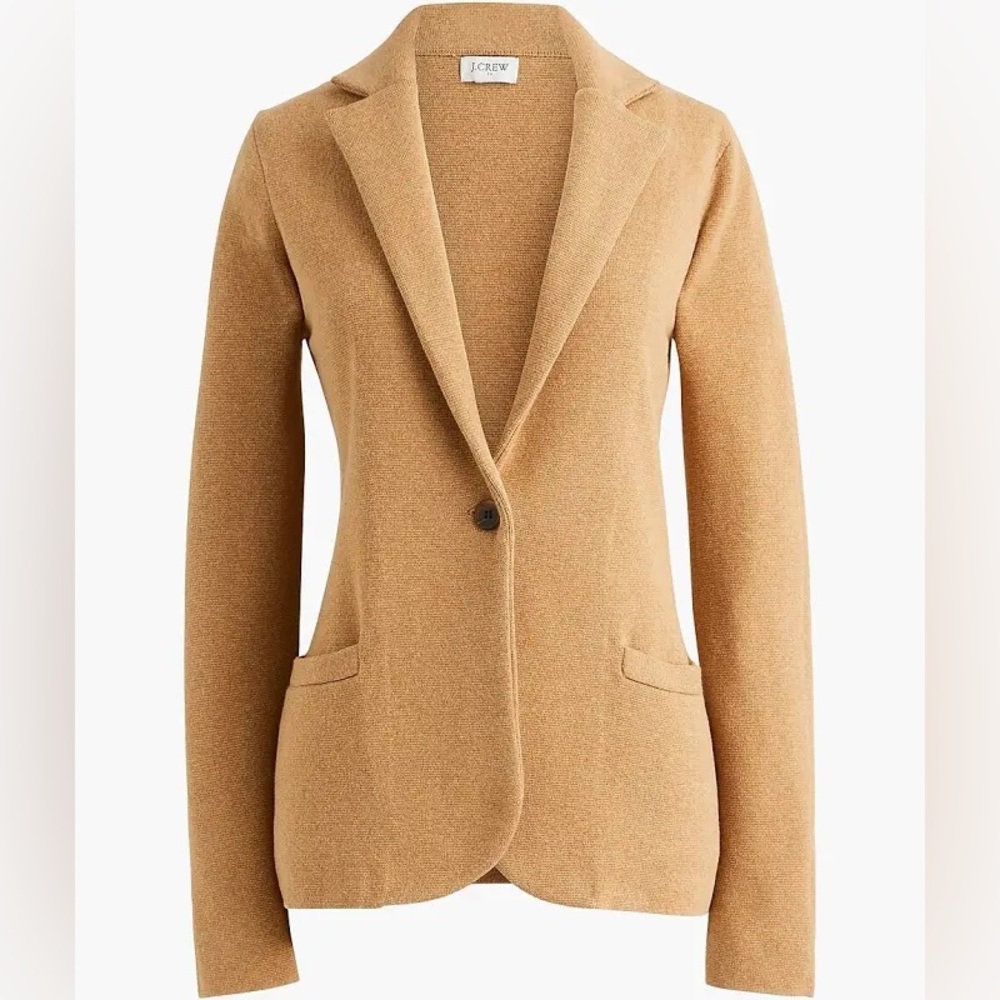 J.Crew cotton Women's Schoolboy Sweater Blazer